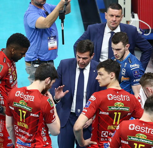 Gianlorenzo Blengini Cucine Lube Civitanova timeout