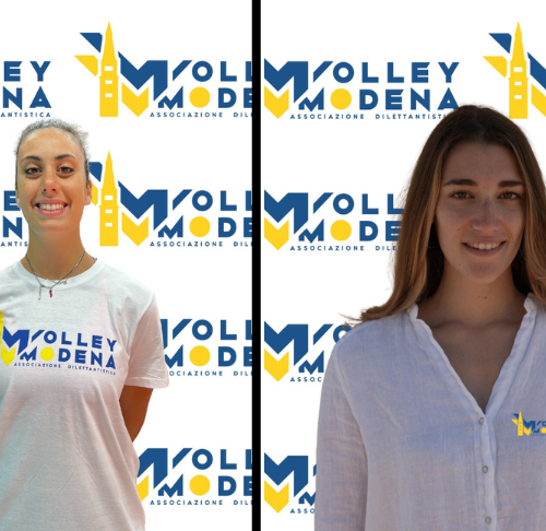 Federica Fiore e Carlotta Malenotti Volley Modena