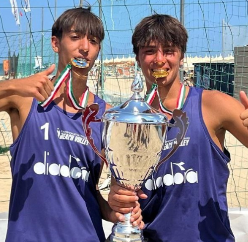 Diego Dolcini e Matteo Iurisci Academy Volley Lube,