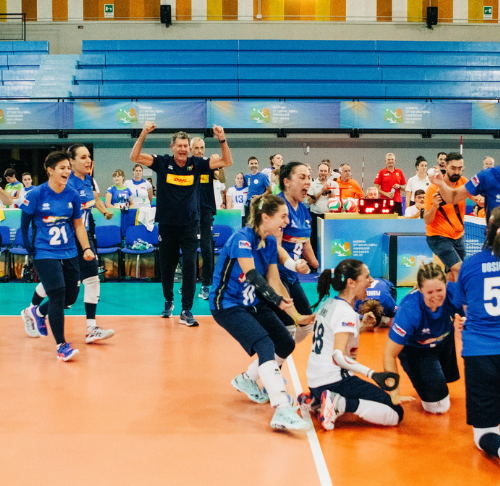 Campionati europei sitting volley Italia Ucraina