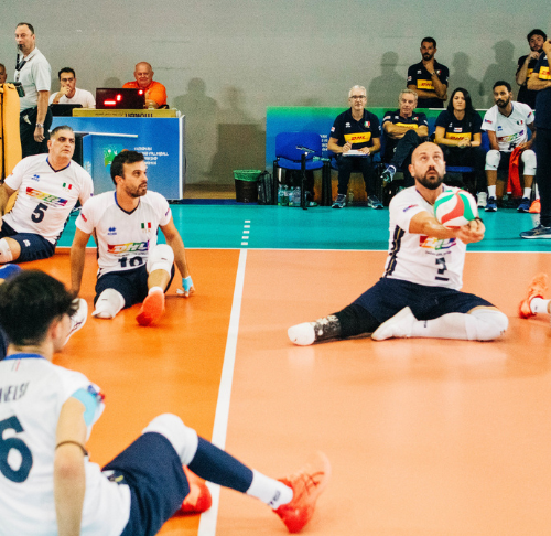 Sitting volley Italia Serbia