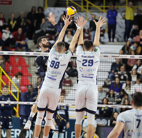 Esmaeilnezhad Peric Nedeljkovic Rana Verona Cisterna Volley