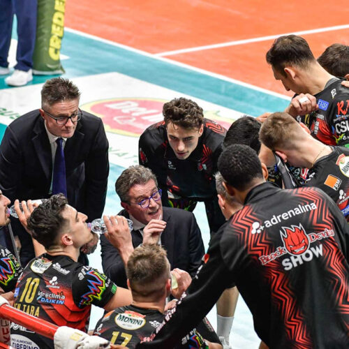 Angelo Lorenzetti Sir Susa Vim Perugia timeout