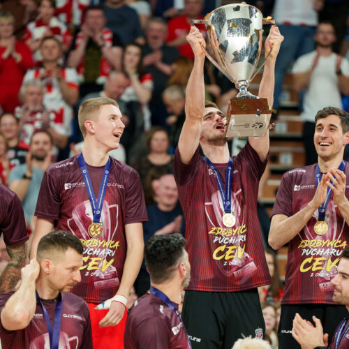 Asseco Resovia CEV Cup premiazione