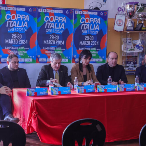 Coppa Italia Serie B presentazione Fipav Molise