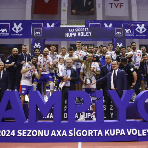 Halkbank Ankara Coppa di Turchia premiazione