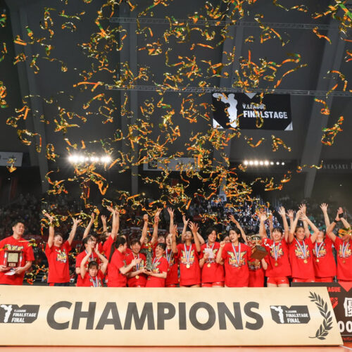 NEC Red Rockets premiazione Giappone