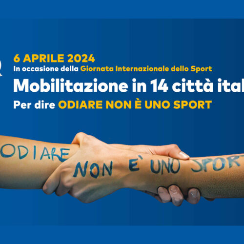 Odiare non è uno Sport campagna hate speech CSI