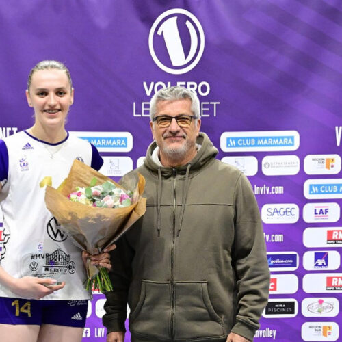 Viktoriia Burkova Volero Le Cannet MVP