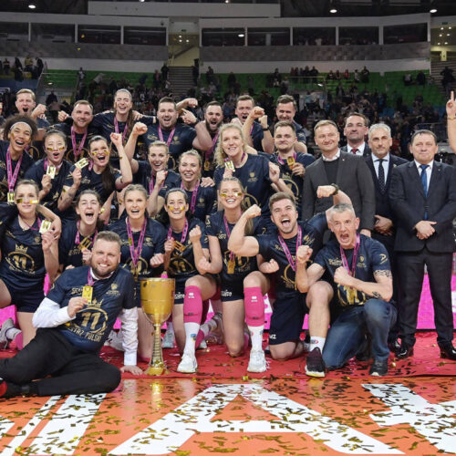 Grupa Azoty Chemik Police premiazione scudetto