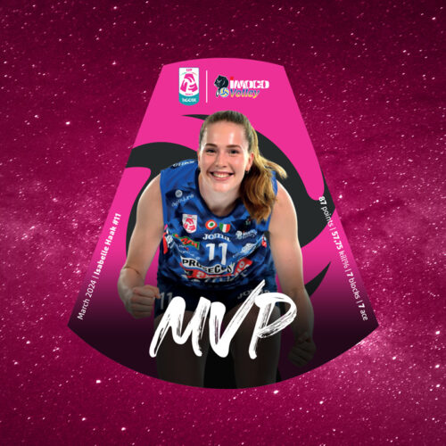 Isabelle Haak MVP of the Month Lega Pallavolo Serie A Femminile