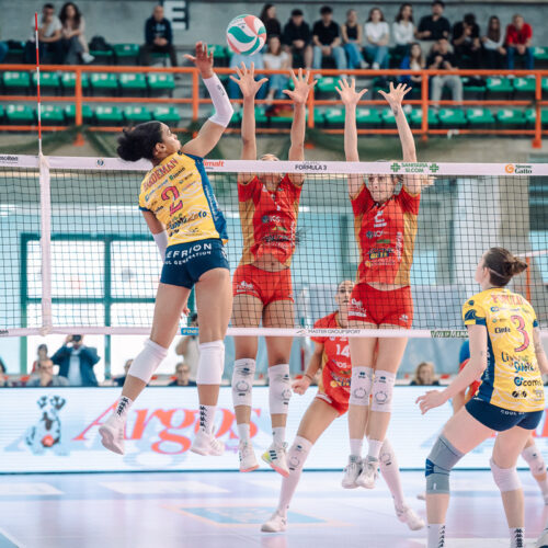 Leah Hardeman Cda Volley Talmassons FVG Città di Messina