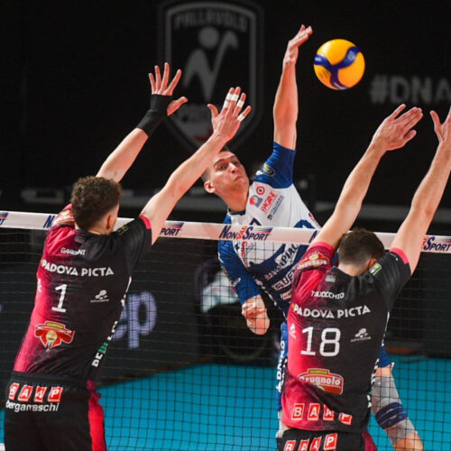 Yuri Romanò Gas Sales Bluenergy Piacenza Pallavolo Padova