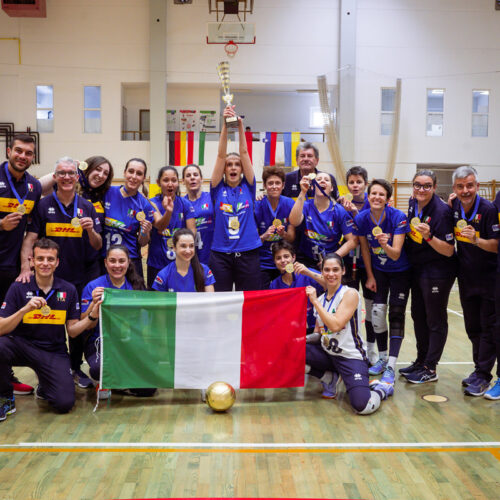 Italia Sitting Volley Golden Nations League femminile premiazione