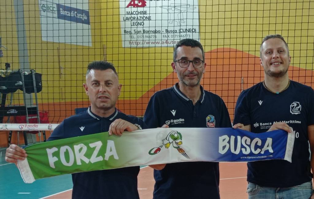 Prosegue la collaborazione tra Cuneo Volley e il Volley Busca