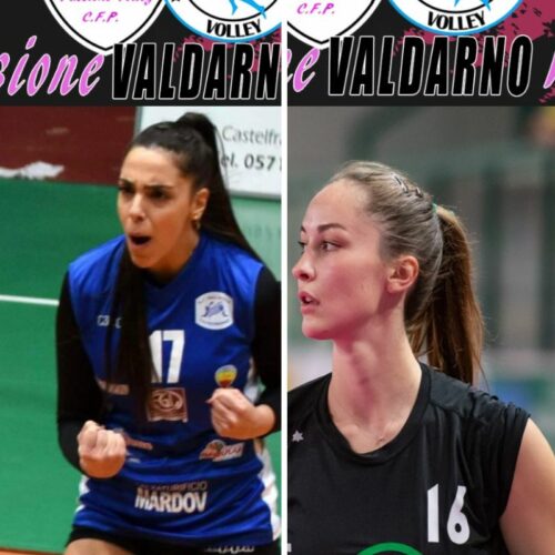 Passione VALDARNO Volley Perilla Tani e Giulia Bartesaghi